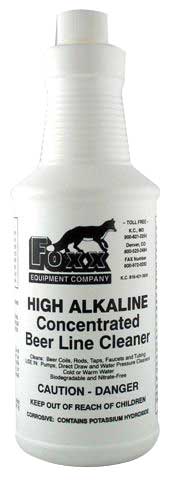 Beer Line Cleaner, Hi-Alkaline, 32 oz