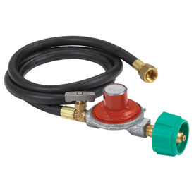Burner Regulator, 30 PSI w/Hose
