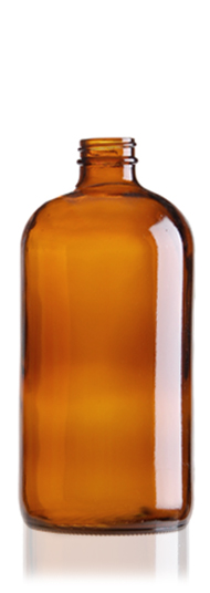 Growler, "Grenade" Style, Amber, 32 oz