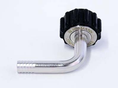 QuickConnector, 90 deg, 1/2"